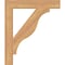 Ekena Millwork Funston Block Smooth Bracket, Western Red Cedar, 3 1/2"W x 24"D x 28"H BKT04X24X28FST05SWR - alternate 3